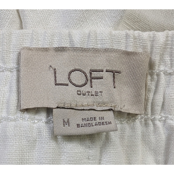 Loft White Running shorts Size M - Picture 5 of 6